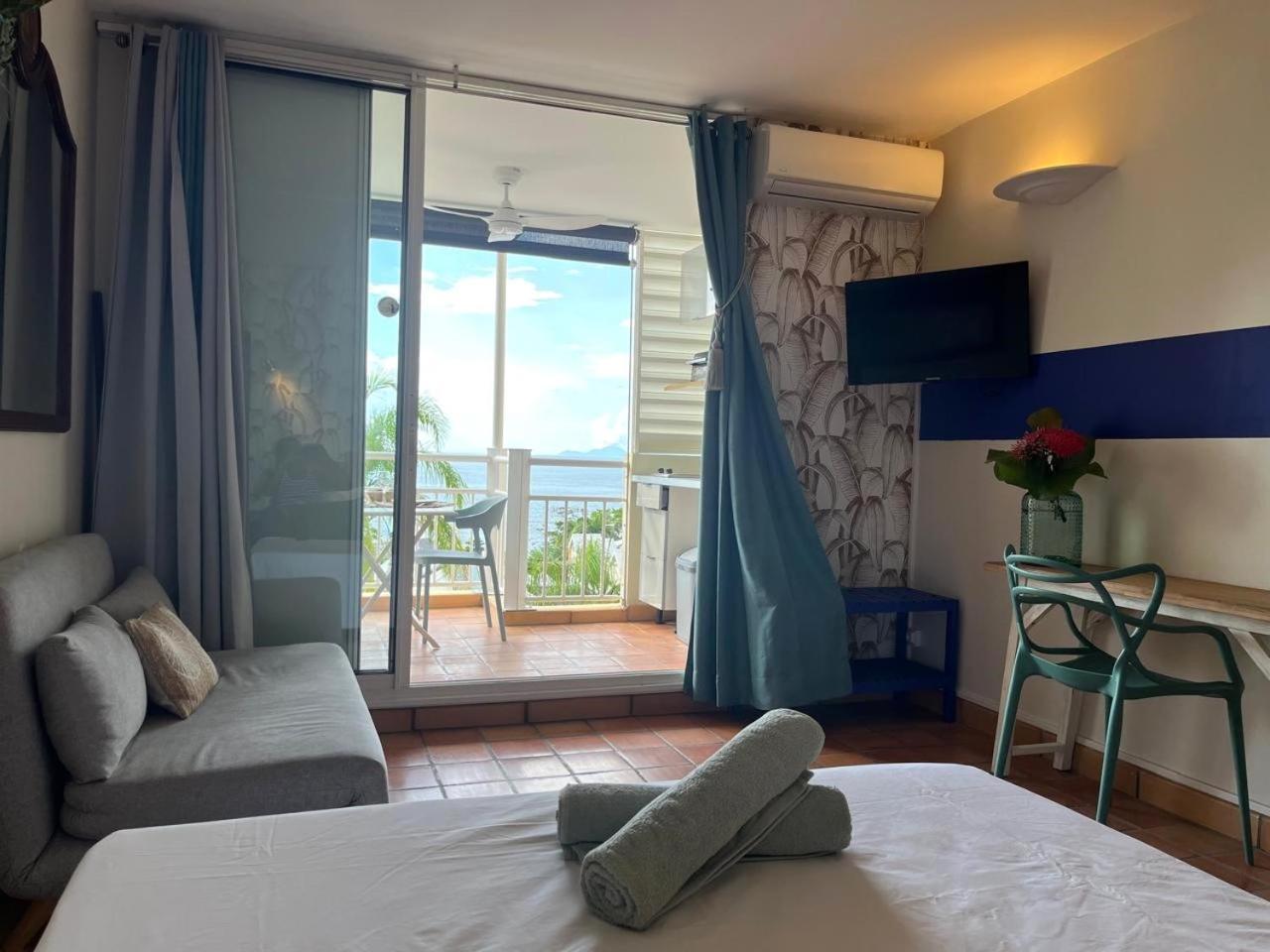 L'Escale Bleue Appartement La Trinité Buitenkant foto
